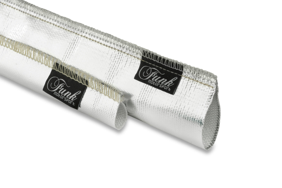Funk Motorsport Silver Heat Sleeving (Sewn)