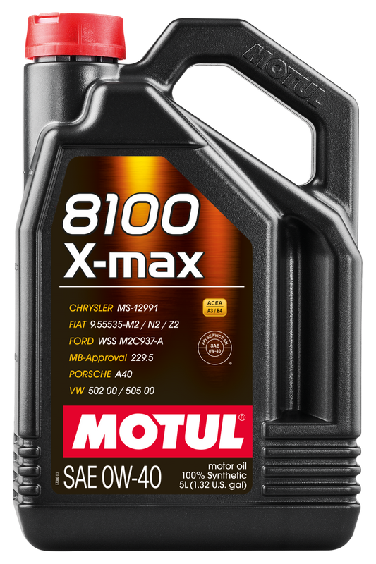 Motul 8100 X-MAX 0W40 - 5L