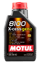 Motul 8100 X-CESS GEN2 5W-40 full synthetic engine oil 1L