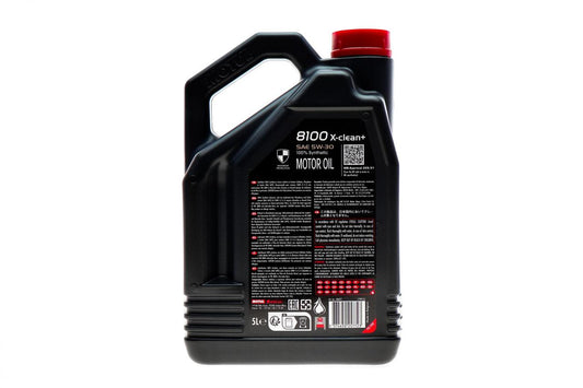 Motul 8100 X-CLEAN+ 5W-30 full synthetic engine oil 5L