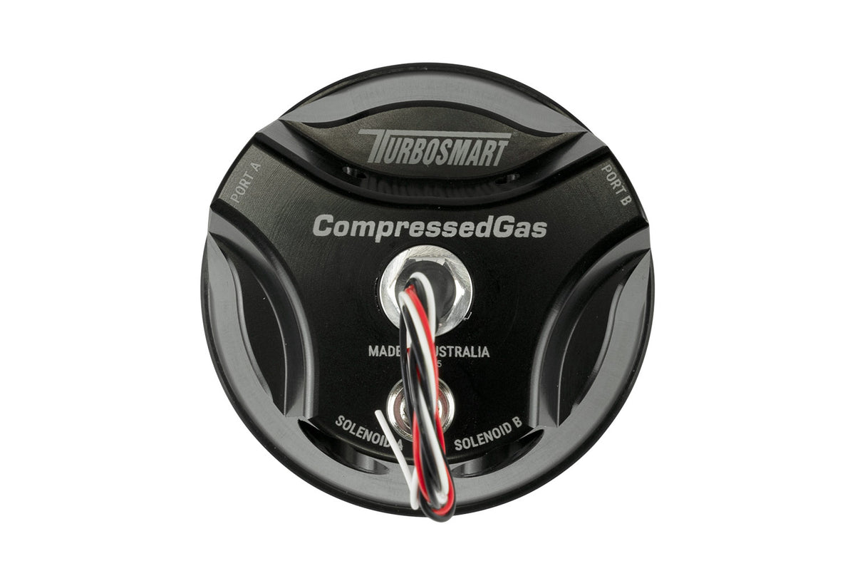 Turbosmart GenV WG45/50 Compress Gas (Solenoid) Complete Sensor Cap Black