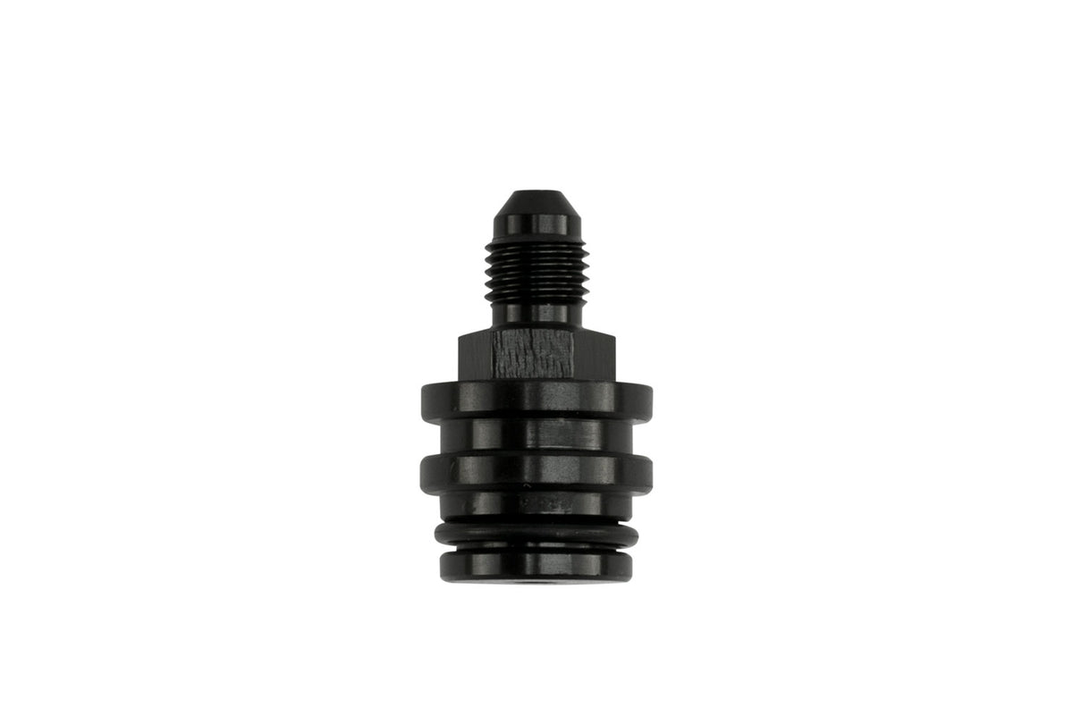 Turbosmart Oil Cap - -4AN Centre - Black