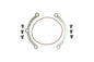 Turbosmart TS-1 and TS-2 Compressor Cover Replacement Hardware for B Frame Turbos