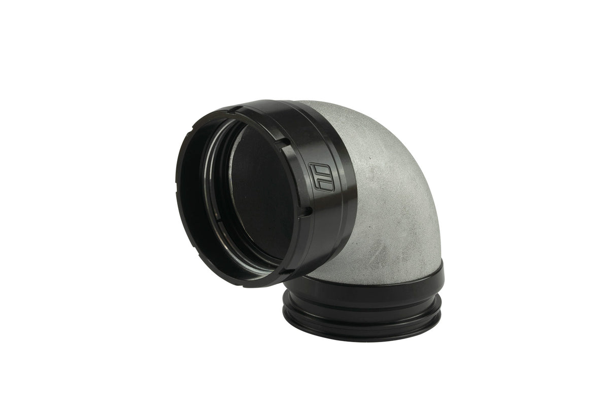 Turbosmart LockSleeve Turbo Adapter Compressor Outlet 2.50" to 90 Elbow Vibrant 2.50"