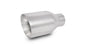 Vibrant Performance 3.00" Outlet O.D. Round Stainless Steel Tip (Double Wall, Angle Cut), 2.00" Inlet I.D.