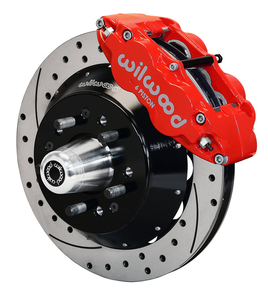 Wilwood Forged Narrow Superlite 6R Big Brake Front Brake Kit (Hub)