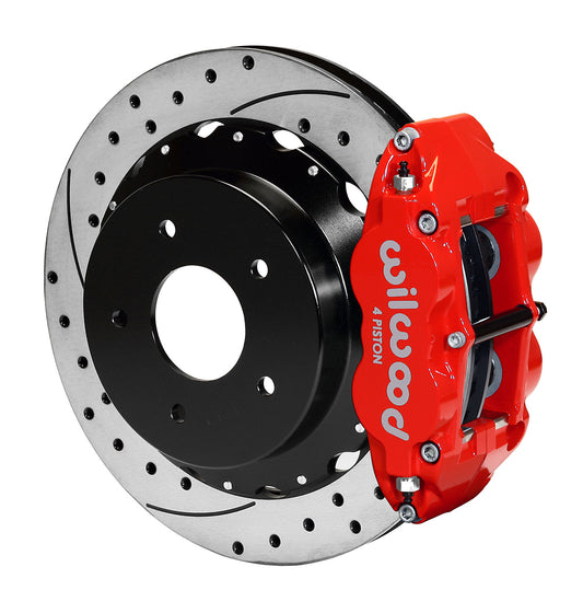 Wilwood Forged Narrow Superlite 4R Big Brake Rear Brake Kit For OE Parking Brake