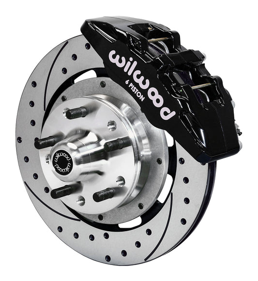 Wilwood Forged Dynapro 6 Big Brake Front Brake Kit (Hub)
