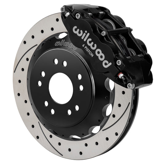Wilwood Forged Narrow Superlite 6R Big Brake Front Brake Kit (Hat)