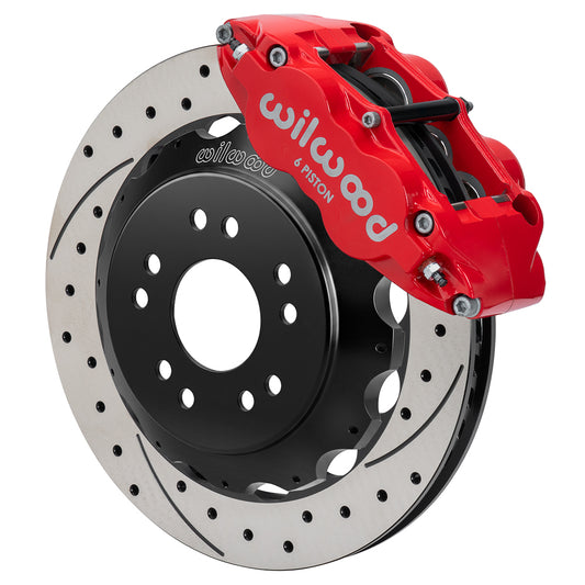 Wilwood Forged Narrow Superlite 6R Big Brake Front Brake Kit (Hat)
