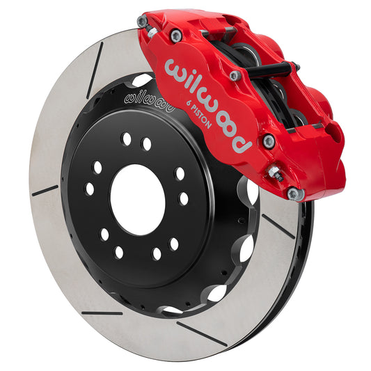 Wilwood Forged Narrow Superlite 6R Big Brake Front Brake Kit (Hat)
