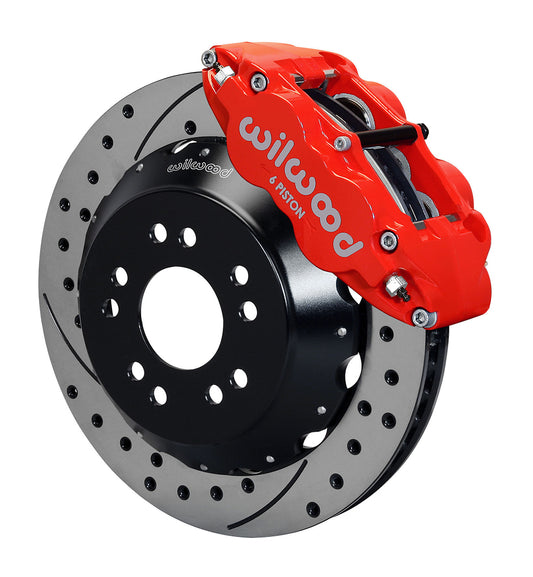 Wilwood Forged Narrow Superlite 6R Big Brake Front Brake Kit (Hat)