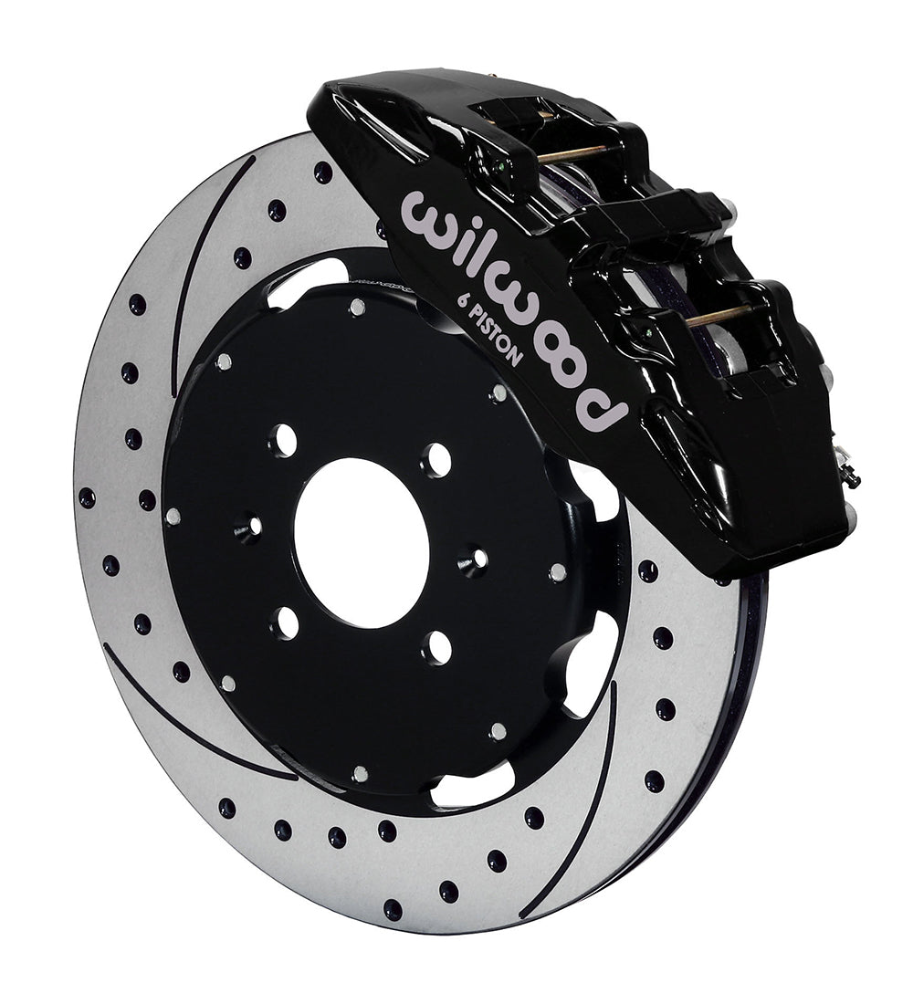 Wilwood Forged Dynapro 6 Big Brake Front Brake Kit (Hat)