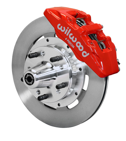 Wilwood Forged Dynapro 6 Big Brake Front Brake Kit (Hub)