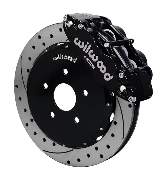 Wilwood Forged Narrow Superlite 6R Big Brake Front Brake Kit (Hat)