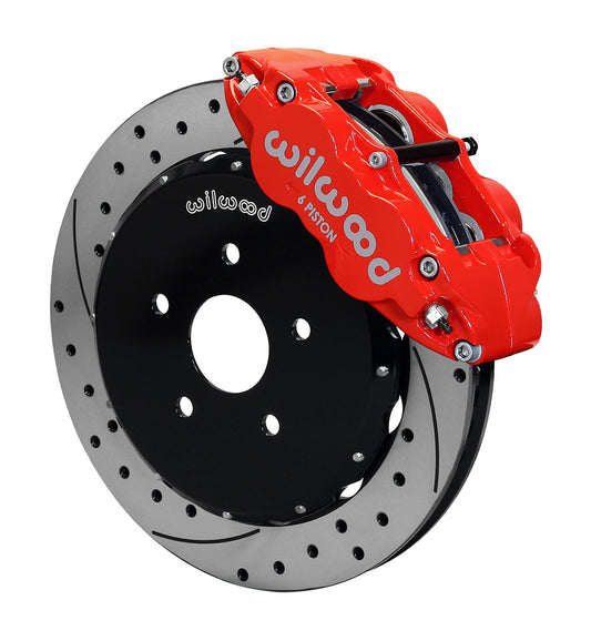 Wilwood Forged Narrow Superlite 6R Big Brake Front Brake Kit (Hat)