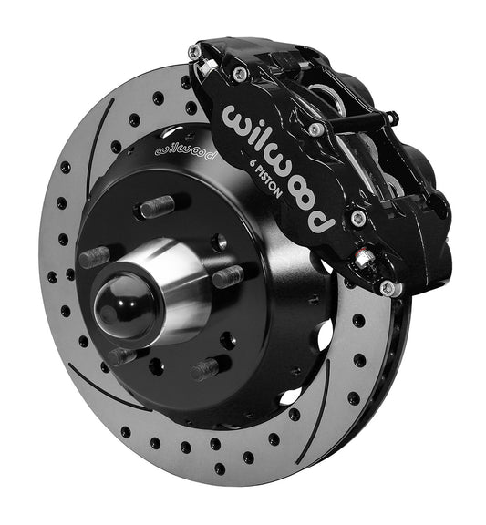 Wilwood Forged Narrow Superlite 6R Big Brake Front Brake Kit (Hub)