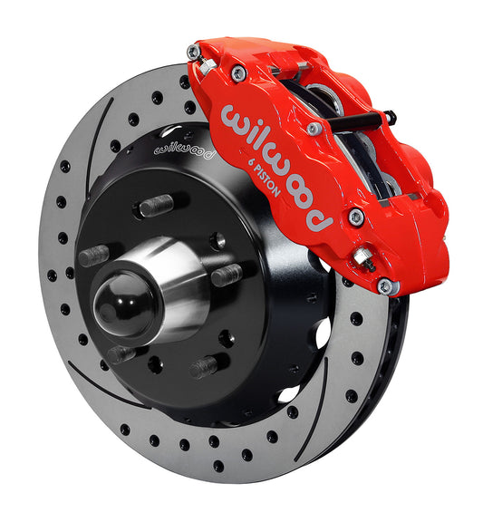 Wilwood Forged Narrow Superlite 6R Big Brake Front Brake Kit (Hub)