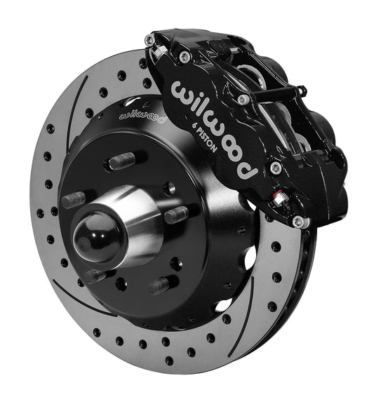 Wilwood Forged Narrow Superlite 6R Big Brake Front Brake Kit (Hub)
