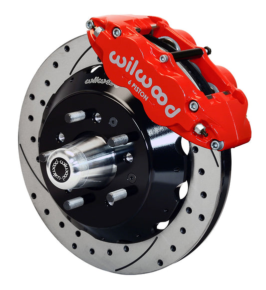 Wilwood Forged Narrow Superlite 6R Big Brake Front Brake Kit (Hub)