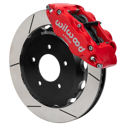 Wilwood Forged Narrow Superlite 6R Big Brake Front Brake Kit (Hat)