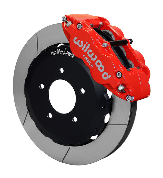 Wilwood Forged Narrow Superlite 6R Big Brake Front Brake Kit (Hat)