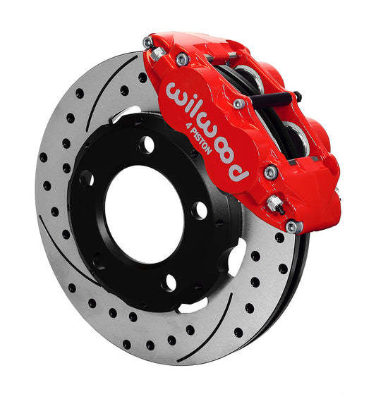 Wilwood Forged Narrow Superlite 4R Big Brake Front Brake Kit (Hat)