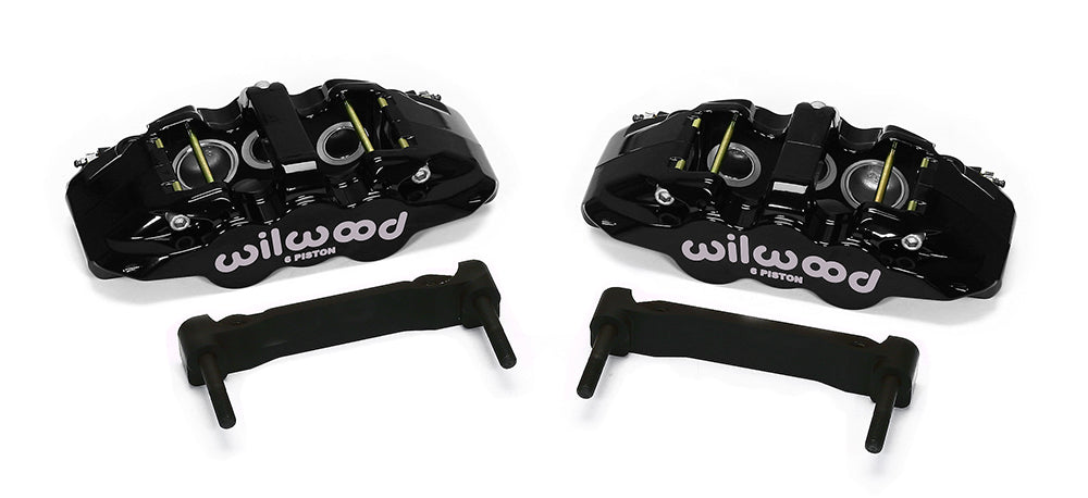 Wilwood AERO6 Front Caliper and Bracket Upgrade Kit for Corvette C5-C6