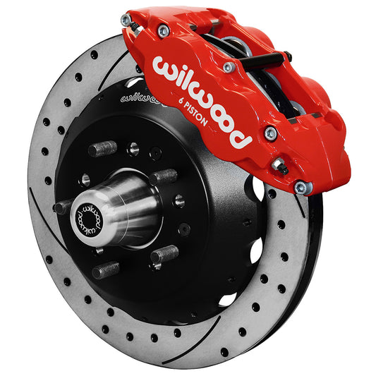 Wilwood Forged Narrow Superlite 6R Big Brake Front Brake Kit (Hub)