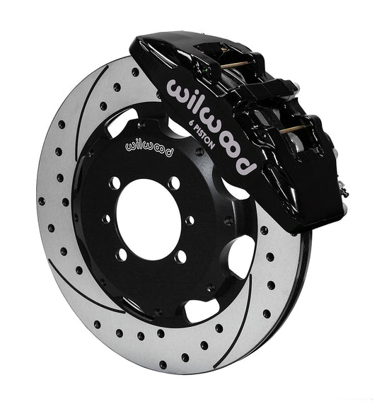 Wilwood Forged Dynapro 6 Big Brake Front Brake Kit (Hat)
