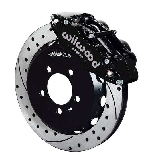 Wilwood Forged Narrow Superlite 6R Big Brake Front Brake Kit (Hat)