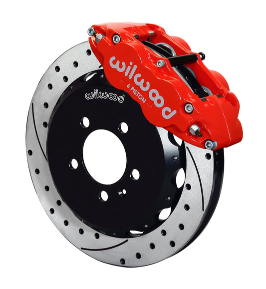 Wilwood Forged Narrow Superlite 6R Big Brake Front Brake Kit (Hat)