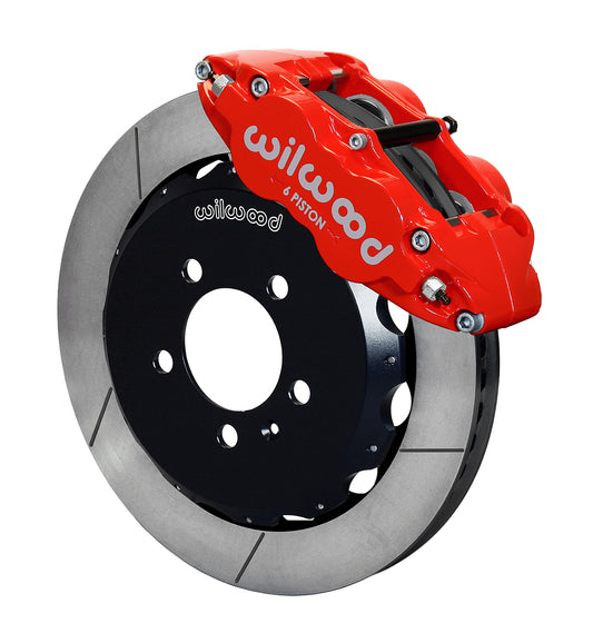 Wilwood Forged Narrow Superlite 6R Big Brake Front Brake Kit (Hat)