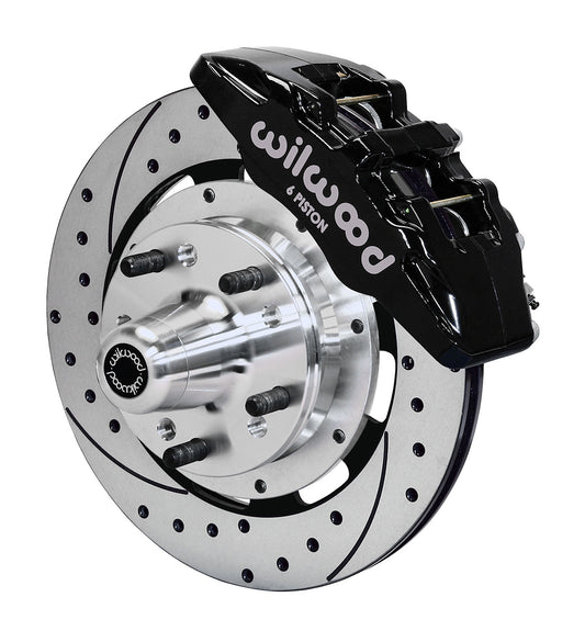 Wilwood Forged Dynapro 6 Big Brake Front Brake Kit (Hub)