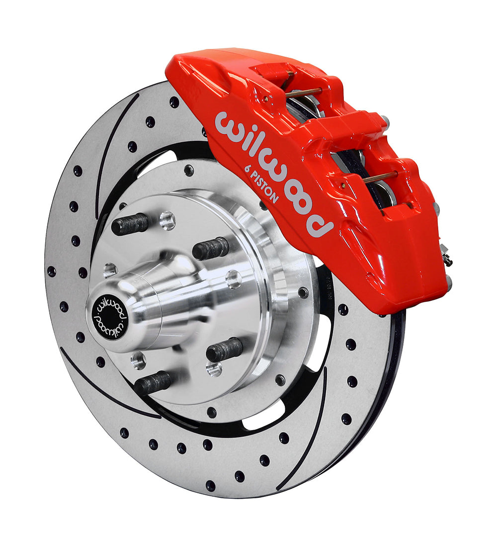 Wilwood Forged Dynapro 6 Big Brake Front Brake Kit (Hub)