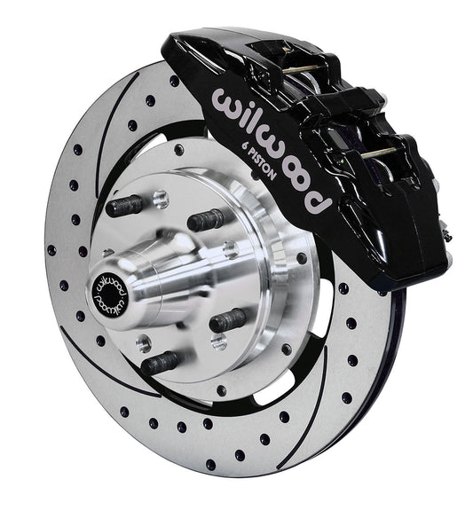 Wilwood Forged Dynapro 6 Big Brake Front Brake Kit (Hub)