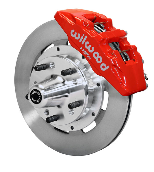Wilwood Forged Dynapro 6 Big Brake Front Brake Kit (Hub)
