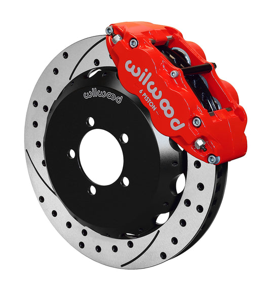 Wilwood Forged Narrow Superlite 6R Big Brake Front Brake Kit (Hat)