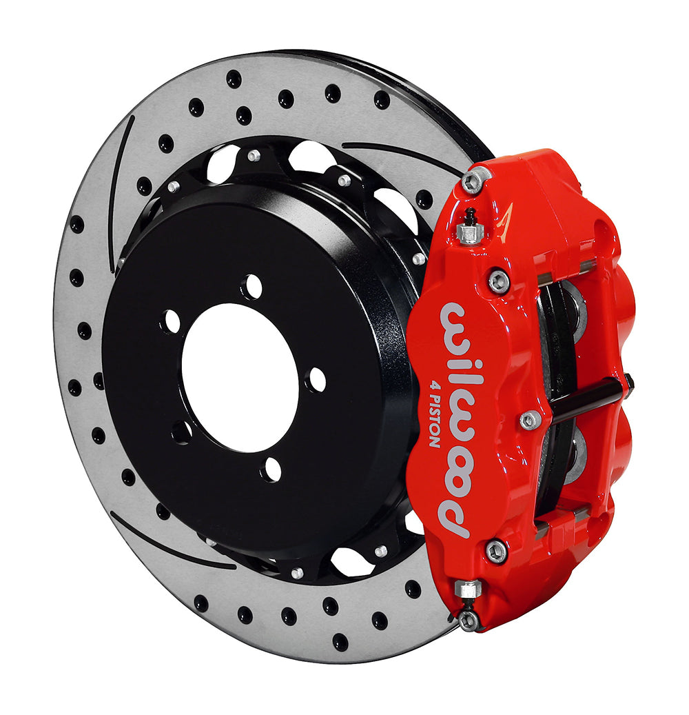 Wilwood Forged Narrow Superlite 4R Big Brake Rear Brake Kit For OE Parking Brake