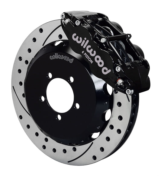 Wilwood Forged Narrow Superlite 6R Big Brake Front Brake Kit (Hat)