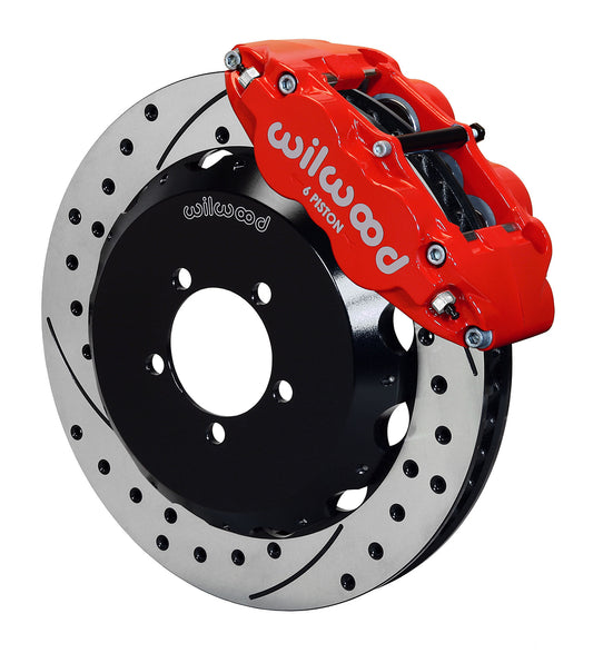 Wilwood Forged Narrow Superlite 6R Big Brake Front Brake Kit (Hat)