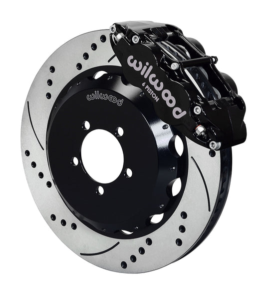 Wilwood Forged Narrow Superlite 6R Big Brake Front Brake Kit (Hat)
