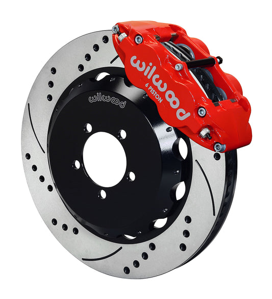 Wilwood Forged Narrow Superlite 6R Big Brake Front Brake Kit (Hat)