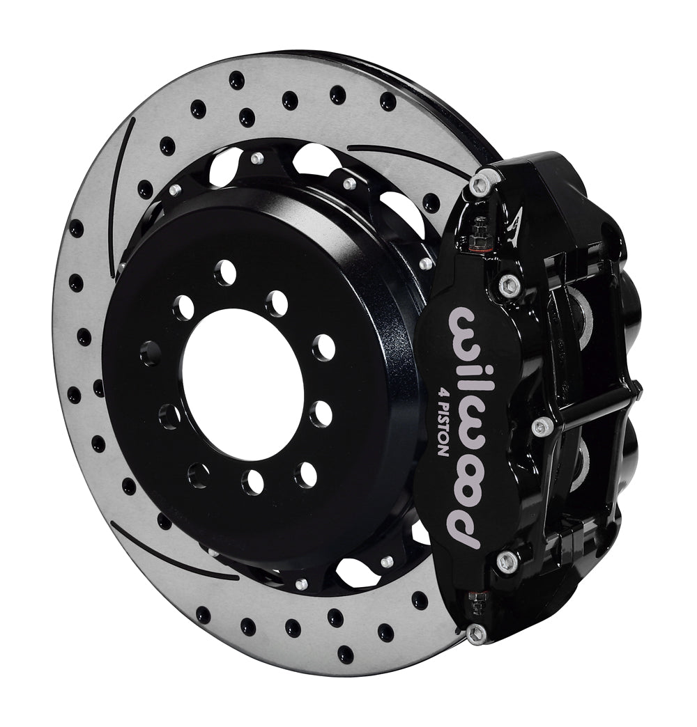 Wilwood Forged Narrow Superlite 4R Big Brake Rear Brake Kit For OE Parking Brake