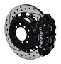 Wilwood Forged Narrow Superlite 4R Big Brake Rear Brake Kit For OE Parking Brake