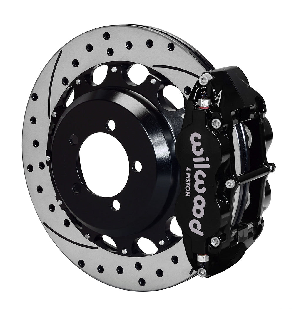 Wilwood Forged Narrow Superlite 4R Big Brake Rear Brake Kit For OE Parking Brake