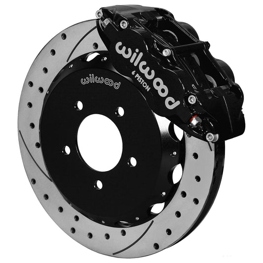 Wilwood Forged Narrow Superlite 6R Big Brake Front Brake Kit (Hat)