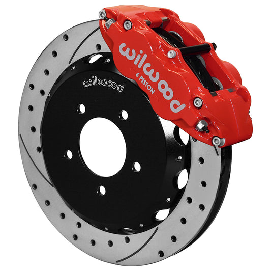 Wilwood Forged Narrow Superlite 6R Big Brake Front Brake Kit (Hat)