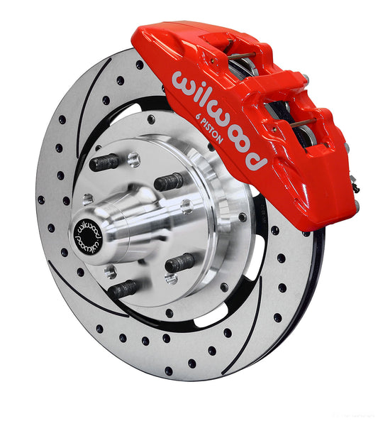 Wilwood Forged Dynapro 6 Big Brake Front Brake Kit (Hub)
