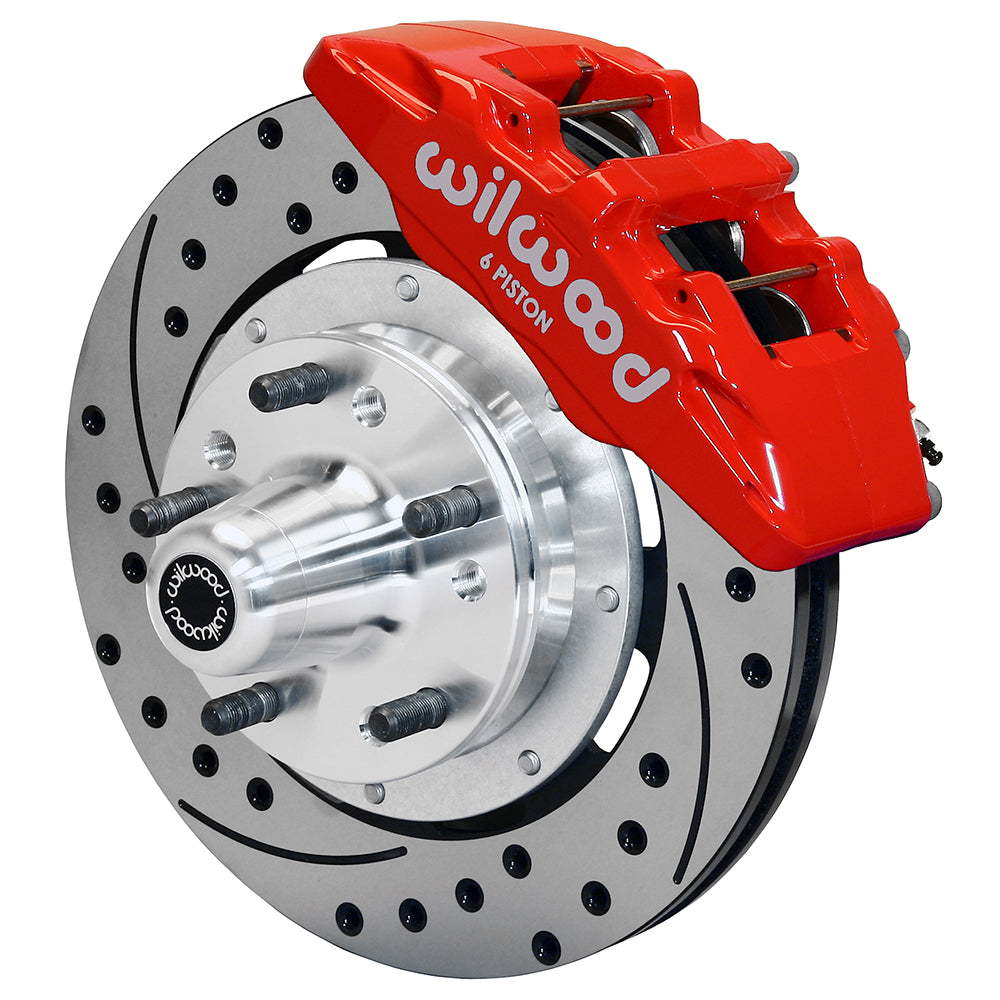 Wilwood Forged Dynapro 6 Big Brake Front Brake Kit (Hub)